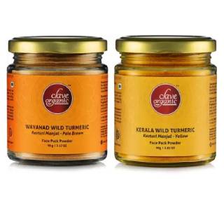 Upto 27% Off On Clave Organic India Wild Turmeric  Kasturi Manjal (90 g) + Wild Turmeric Yellow  (170 g)